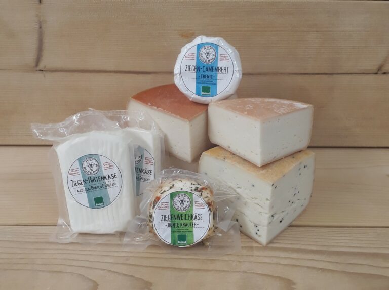 Ziegenkäsepaket im Februar
