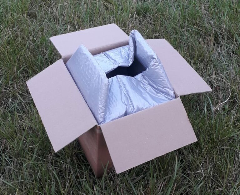 Rückversand Isolierverpackung