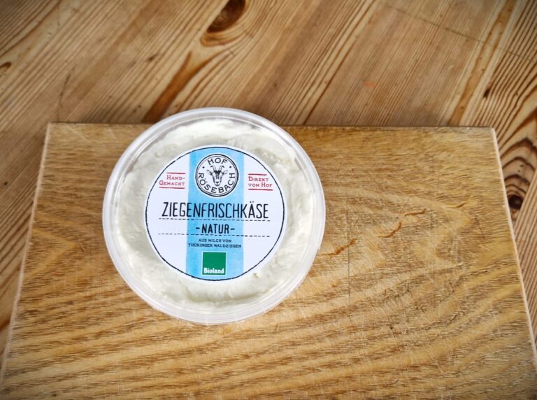 Ziegenfrischkäse natur