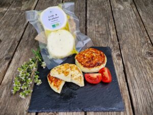 Schaf Halloumi - Grill- & Bratkäse Basilikum