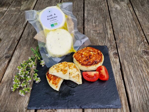 Schaf Halloumi - Grill- & Bratkäse Basilikum