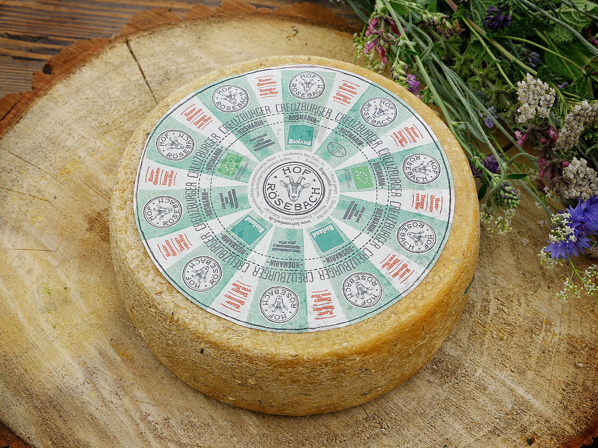 Schnittkäse Rosmarin