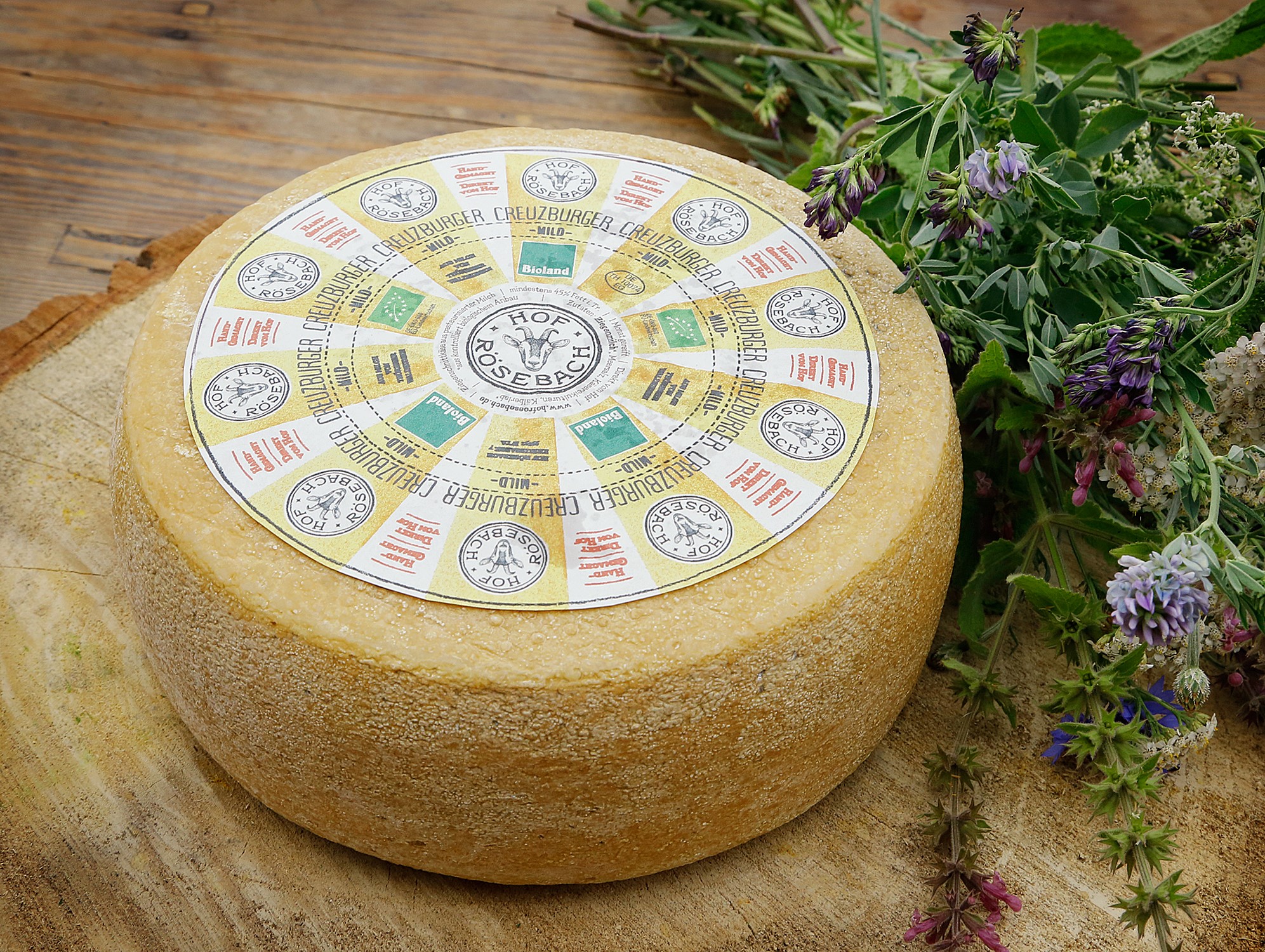 Ziegenschnittkäse mild