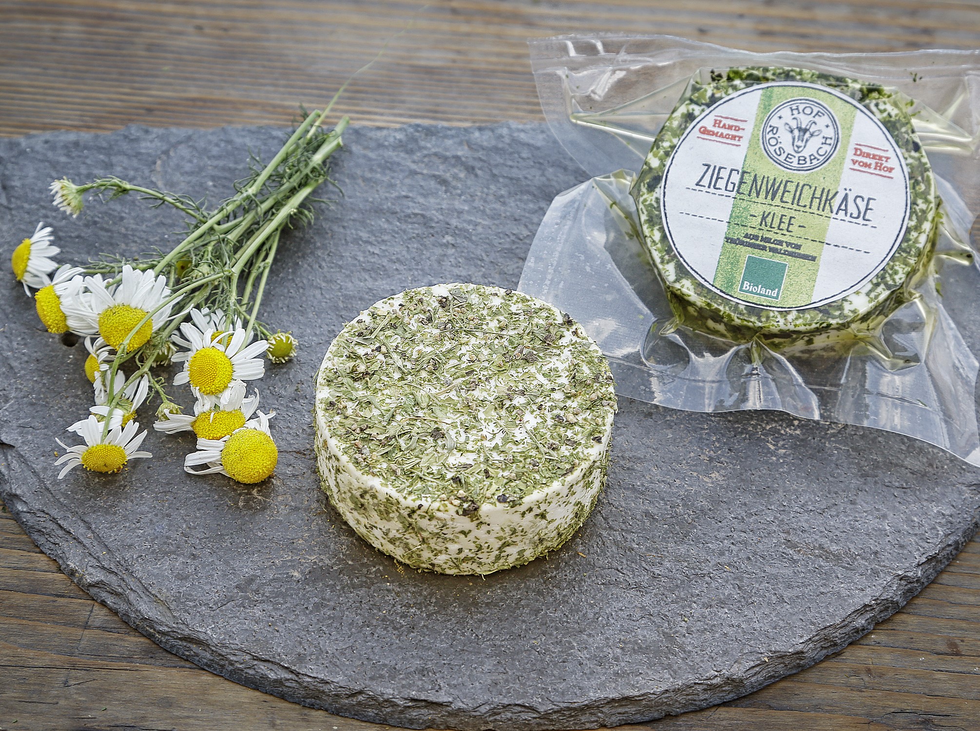 Ziegen Weichkäse Klee